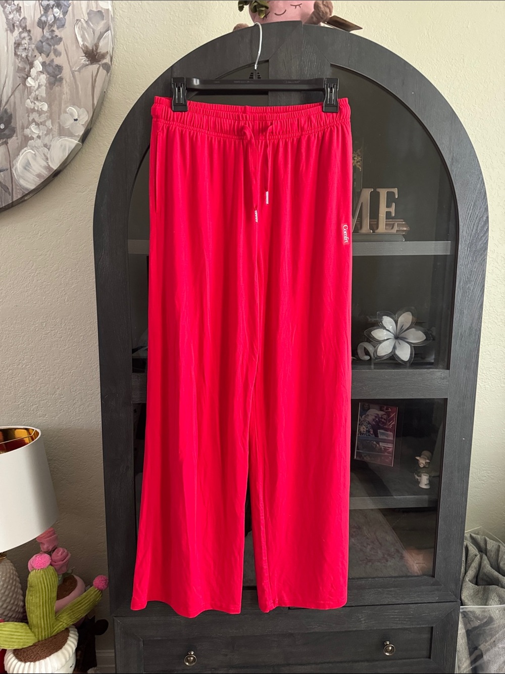 Comfort Branded Red soft lounge pants
